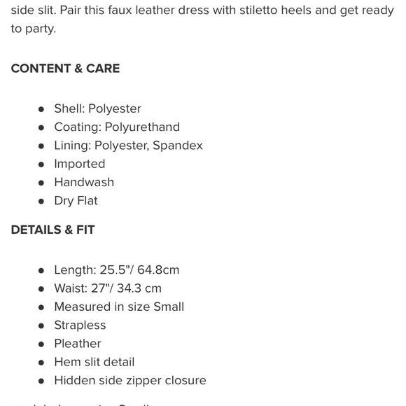 ❌SOLD❌Strapless Dress - Picture 4 of 4